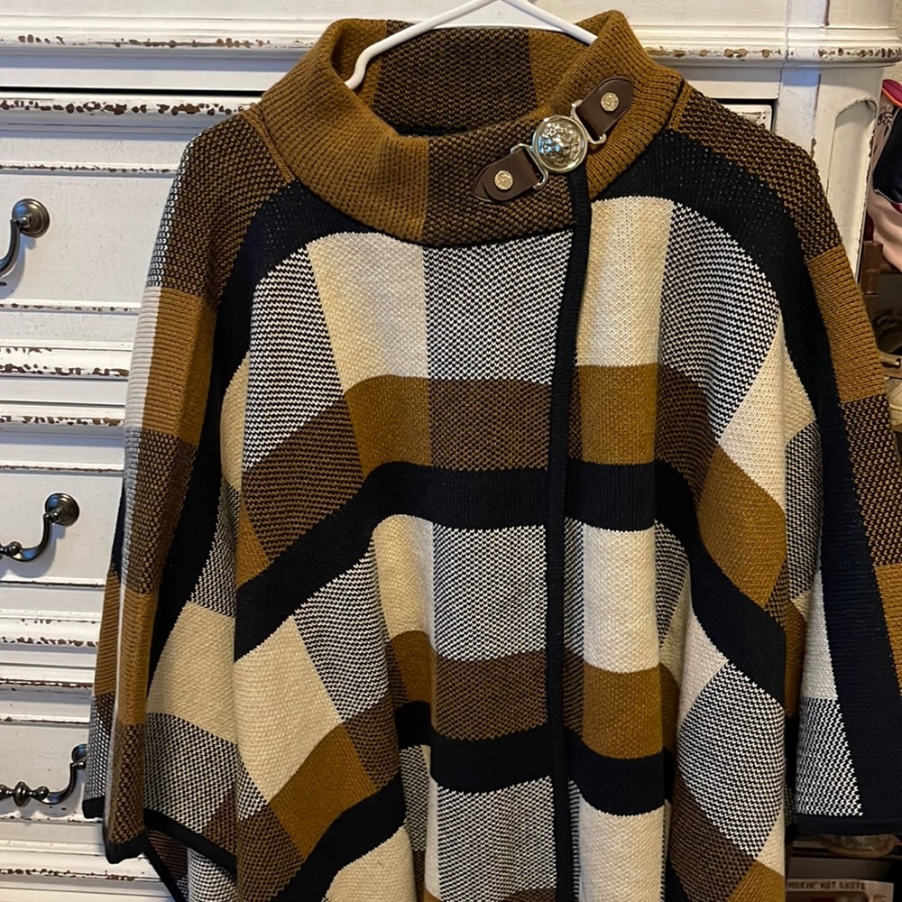Anne Klein Poncho Sweater